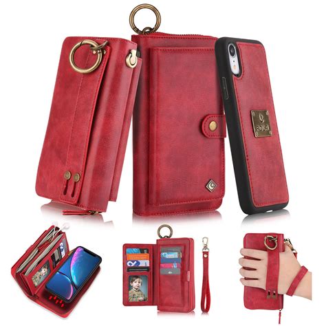 iphone xr wallet case women